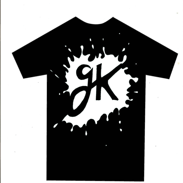 T-shirt Gkicks original’s splash white