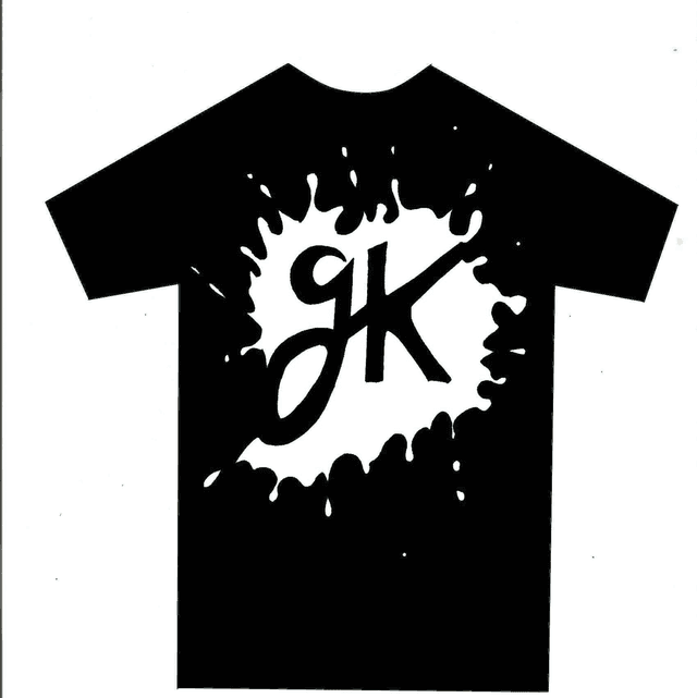 T-shirt Gkicks original’s splash white